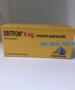 Thuốc Sintrom 4mg giá bao nhiêu?