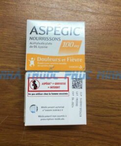 Thuốc Aspegic 100mg mua ở đâu giá bao nhiêu?